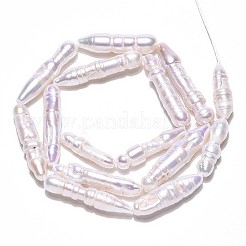 Natural Baroque Pearl Keshi Pearl Beads Strands&nbsp;PEAR-N021-15-03