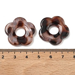 Opaque Acrylic Imitation Leopard Print Beads&nbsp;OACR-B052-02