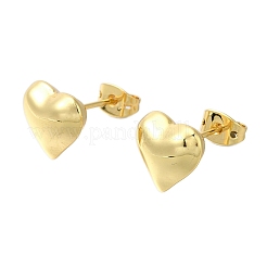 Rack Plating Brass Stud Earrring&nbsp;EJEW-L097-22G