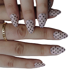 1 Bag Polka Dot Plastic Press On False Nails&nbsp;MRMJ-CP0001-65B