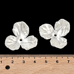 3-Petal ABS Plastic Imitation Pearl Bead Caps&nbsp;KY-F024-03