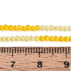 Transparent Glass Beads Strands&nbsp;GLAA-N074-01A-03