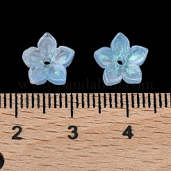 Dyed & Heated Glass Bead Caps&nbsp;X-GLAA-Z019-02L