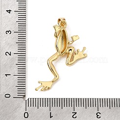 Brass Enamel Pendants&nbsp;KK-CBAA41C-11G