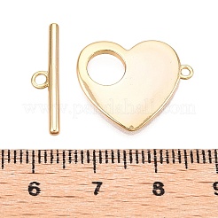Brass Toggle Clasps&nbsp;KK-N254-138G