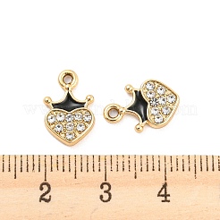 UV Plating Alloy Enamel Pendants&nbsp;PALLOY-D026-04