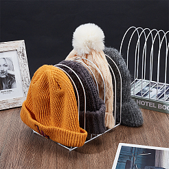 Iron Desktop Hat Storage Rack&nbsp;ODIS-WH0099-191A