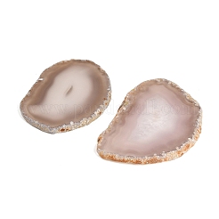 Dyed & Heated Natural Agate Slice Cabochons&nbsp;GG-CBAAF67-01A