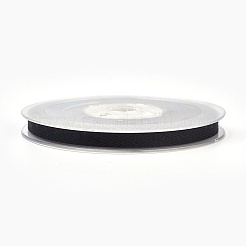 レーヨンとコットンリボン  ツイルテープリボン  ヘリンボーンリボン  ブラック  5/8インチ（16mm）  約50ヤード/ロール（45.72メートル/ロール）&nbsp;SRIB-F007-030-16mm