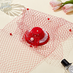 Polyester Bridal Veils&nbsp;DIY-WH0622-071C