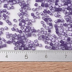MIYUKIデリカビーズ  シリンダー  日本製シードビーズ  11/0  （db1809)ライラックシルクサテン染め  1.3x1.6mm  穴：0.8mm  約2000PCS /ボトル  10 G /ボトル&nbsp;SEED-JP0008-DB1809