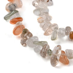 Natural Rutilated Quartz Beads Strands&nbsp;G-G0003-B26
