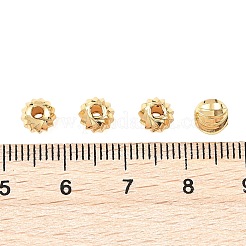 SHEGRACE Brass Spacer Beads&nbsp;XGRPCF871-179G