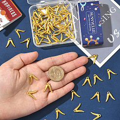 60Pcs Tibetan Style Alloy Pendants&nbsp;FIND-SC0019-36G
