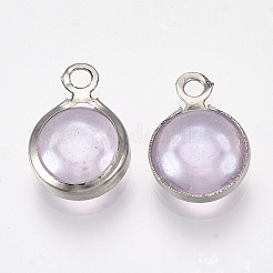 Handmade Lampwork Charms&nbsp;STAS-T045-16B-P