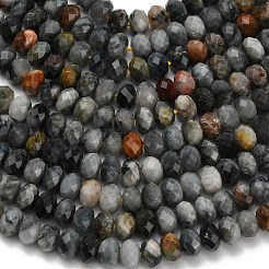 Natural Eagle Eye Stone Beads Strands&nbsp;G-Z111-A11-02