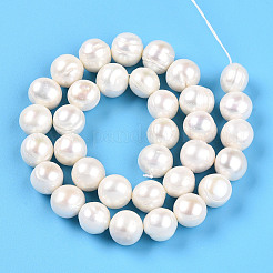 Natural Cultured Freshwater Pearl Beads Strands&nbsp;PEAR-N016-11A