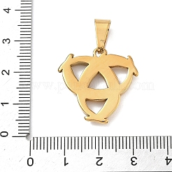 304 Stainless Steel Pendants&nbsp;STAS-D207-02G