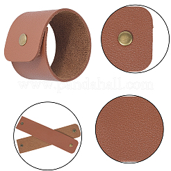 CutHollow 12Pcs Imitation Leather Napkin Rings&nbsp;AJEW-CL0001-24