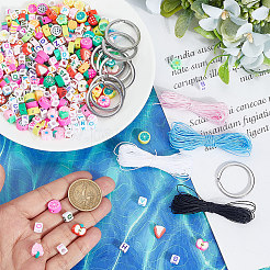 DIY Keychain Making Kits&nbsp;DIY-SC0031-89