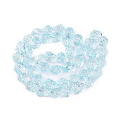 Electroplate Glass Beads Strands&nbsp;EGLA-N012-08H