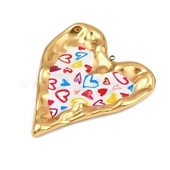 Printed 304 Stainless Steel Pendants&nbsp;STAS-I352-24G-02