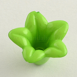 Opaque Acrylic Flower Bead Caps&nbsp;SACR-Q099-M55