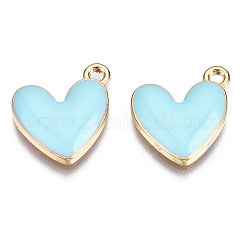 Eco-Friendly Zinc Alloy Pendants&nbsp;FIND-N048-030G-NR