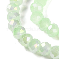 Baking Electroplate Glass Beads Strands&nbsp;DGLA-A039-J10mm-B17