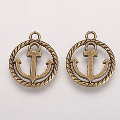 Tibetan Style Alloy Pendants&nbsp;X-TIBEP-3768-AB-FF