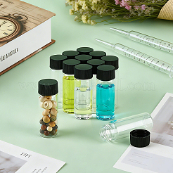 Clear Glass Screw Top Bead Storage Tubes&nbsp;AJEW-WH0880-47B