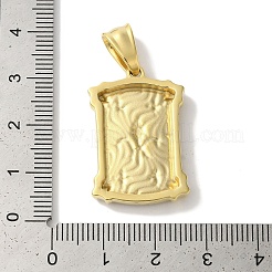 Ion Plating(IP) 304 Stainless Steel Pendants&nbsp;X-STAS-Z075-11G