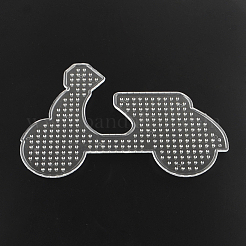 Motorcycle ABC Plastic Pegboards used for 5x5mm DIY Fuse Beads&nbsp;LS-X-DIY-Q009-46