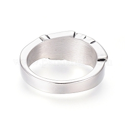 304ステンレススチール指輪  クロス  アンティークシルバー  サイズ7~12  17~22mm&nbsp;RJEW-D073-26-AS