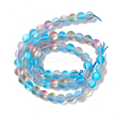 Synthetic Moonstone Beads Strands&nbsp;G-E573-01A-22