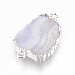 Natural Mixed Gemstone Links connectors&nbsp;G-E493-H