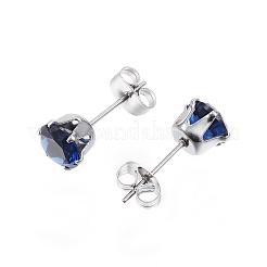 304 Stainless Steel Stud Earrings&nbsp;EJEW-F053-B