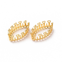 Brass Sew on Prong Settings&nbsp;KK-G461-06D-G