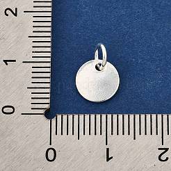 S925 Sterling Silver Blank Charms&nbsp;STER-Q006-06B-S