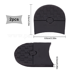 Anti Skid Rubber Shoes Bottom Heel Sole&nbsp;DIY-WH0319-41