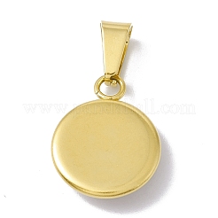 PVD Vacuum Plating 304 Stainless Steel Resin Pendants&nbsp;STAS-A062-36G