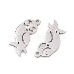 304 Stainless Steel Charms&nbsp;STAS-E521-07P-05