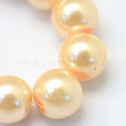 Baking Paint Glass Pearl Bead Strands&nbsp;HY-Q003-3mm-61