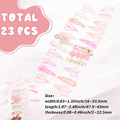 Zinc Alloy Snap Hair Clips&nbsp;PHAR-SP0001-10