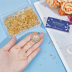 300Pcs Brass Earring Wire&nbsp;KK-SC0004-84G