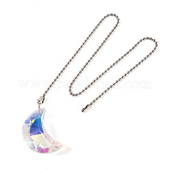 1Pc Glass Ceiling Fan Pull Chain Extenders&nbsp;HJEW-TADJ0001-05B