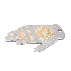 304 Stainless Steel Pendants&nbsp;STAS-L295-18GP