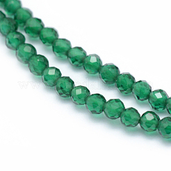 Synthetic Gemstone Strands&nbsp;X-G-E411-32C-2mm