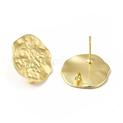 Rack Plating Alloy Stud Earring Findings&nbsp;PALLOY-K256-31LG