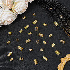 150Pcs 6 Styles Iron Dreadlocks Beads Hair Decoration&nbsp;OHAR-PA0001-06G